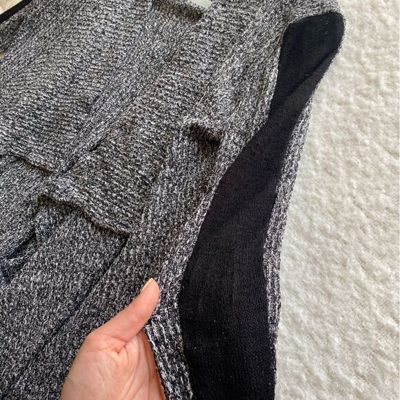 Charming Charlie Gray Shrug Open Sweater Size Medium - Picture 7 of 9